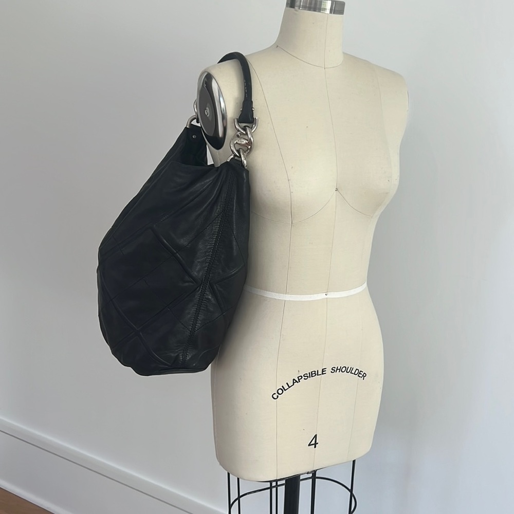 Buttery soft black ferragamo purse. Used, good condition